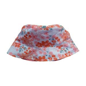 Joe Fresh Toddler Floral Bucket Hat Kids Size 4-5